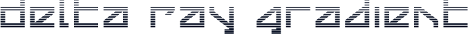 Delta Ray Gradient