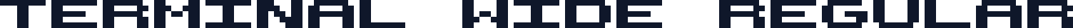 Terminal Wide Regular