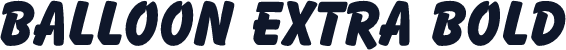 Balloon Extra Bold