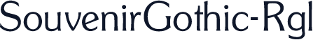 SouvenirGothic-Rgl