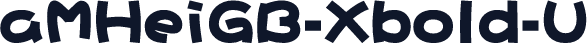 aMHeiGB-Xbold-U