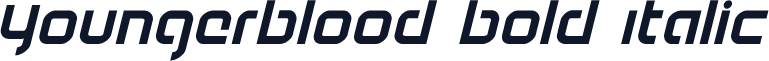 Youngerblood Bold Italic