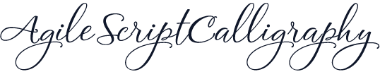 AgileScriptCalligraphy