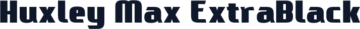 Huxley Max ExtraBlack