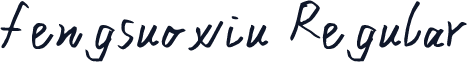 fengsuoxiu Regular