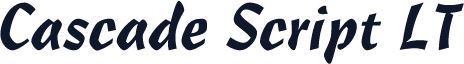 Cascade Script LT