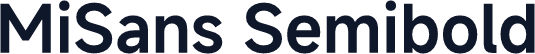 MiSans Semibold