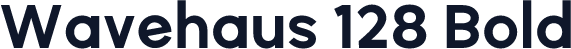 Wavehaus 128 Bold