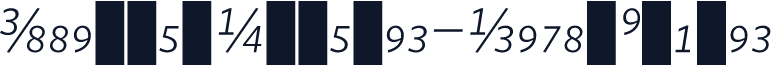 WhitneyNumeric-LightItalic