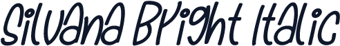Silvana Bright Italic