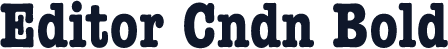 Editor Cndn Bold