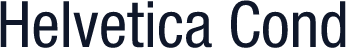 Helvetica Cond