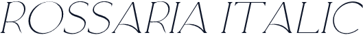 Rossaria Italic