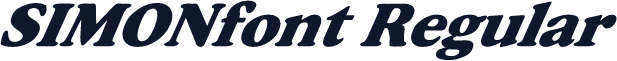 SIMONfont Regular