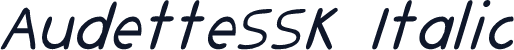 AudetteSSK Italic