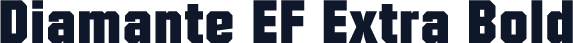 Diamante EF Extra Bold