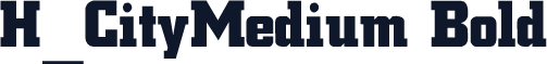 H_CityMedium Bold