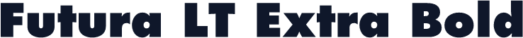 Futura LT Extra Bold