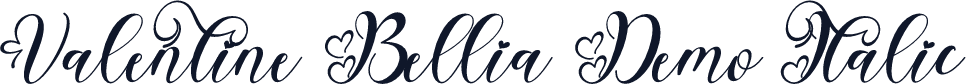 Valentine Bellia Demo Italic