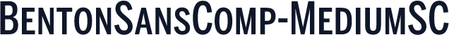 BentonSansComp-MediumSC