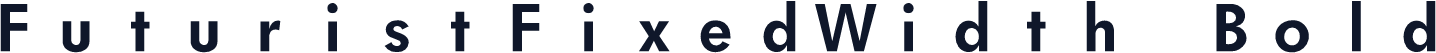 FuturistFixedWidth Bold