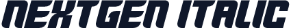 Nextgen Italic