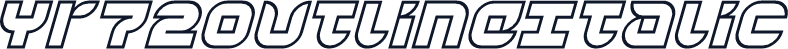 Yr72OutlineItalic