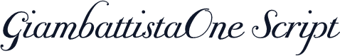 GiambattistaOne Script