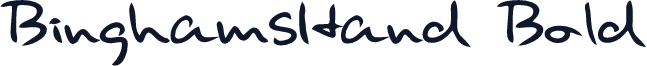 BinghamsHand Bold
