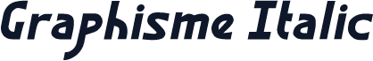 Graphisme Italic