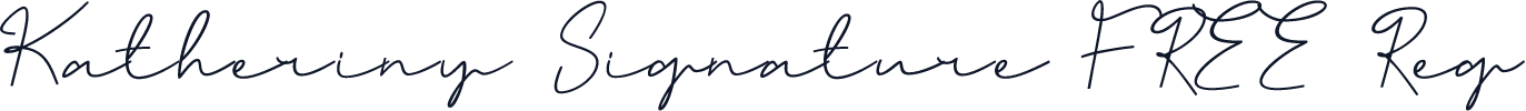 Katheriny Signature FREE Reg