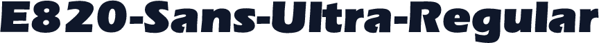 E820-Sans-Ultra-Regular
