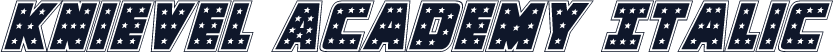 Knievel Academy Italic