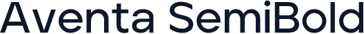 Aventa SemiBold