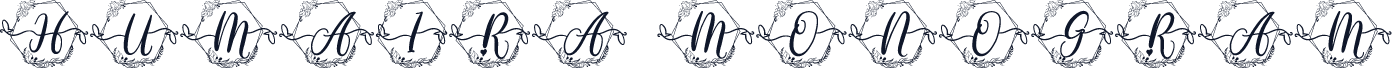Humaira Monogram