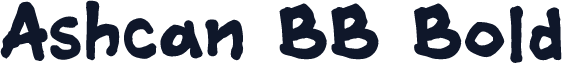 Ashcan BB Bold