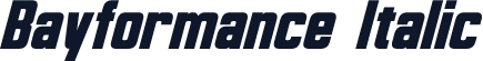 Bayformance Italic