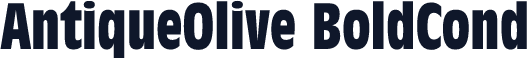 AntiqueOlive BoldCond