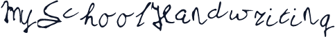 MySchoolHandwriting