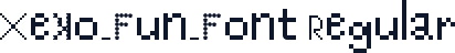 XeKo_Fun_Font Regular