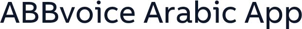ABBvoice Arabic App