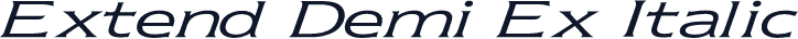 Extend Demi Ex Italic