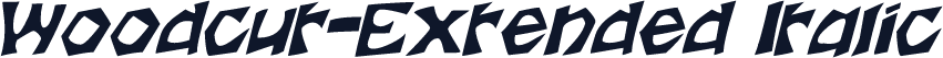Woodcut-Extended Italic