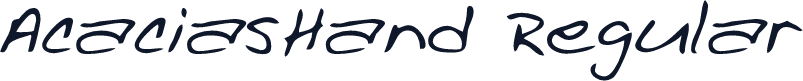 AcaciasHand Regular