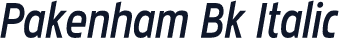 Pakenham Bk Italic