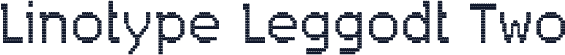 Linotype Leggodt Two