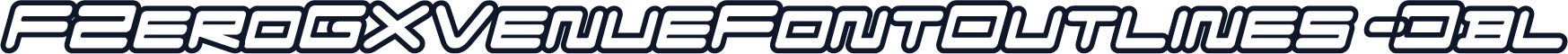FZeroGXVenueFontOutlines-Obl