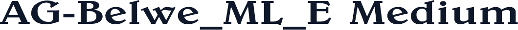 AG-Belwe_ML_E Medium