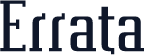 Errata