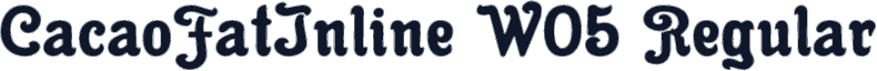CacaoFatInline W05 Regular